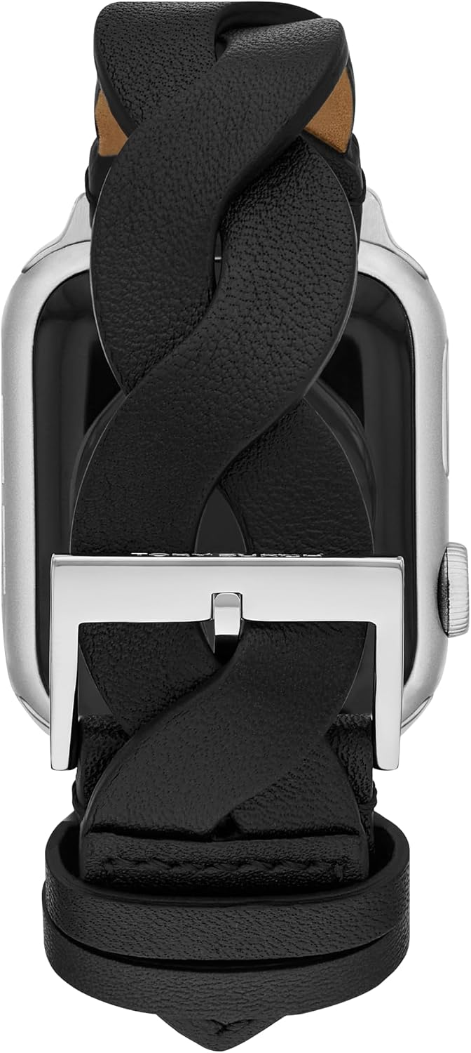 Tory Burch Women's Braided-Leather 38/40/41/42mm Band For Apple Watch®