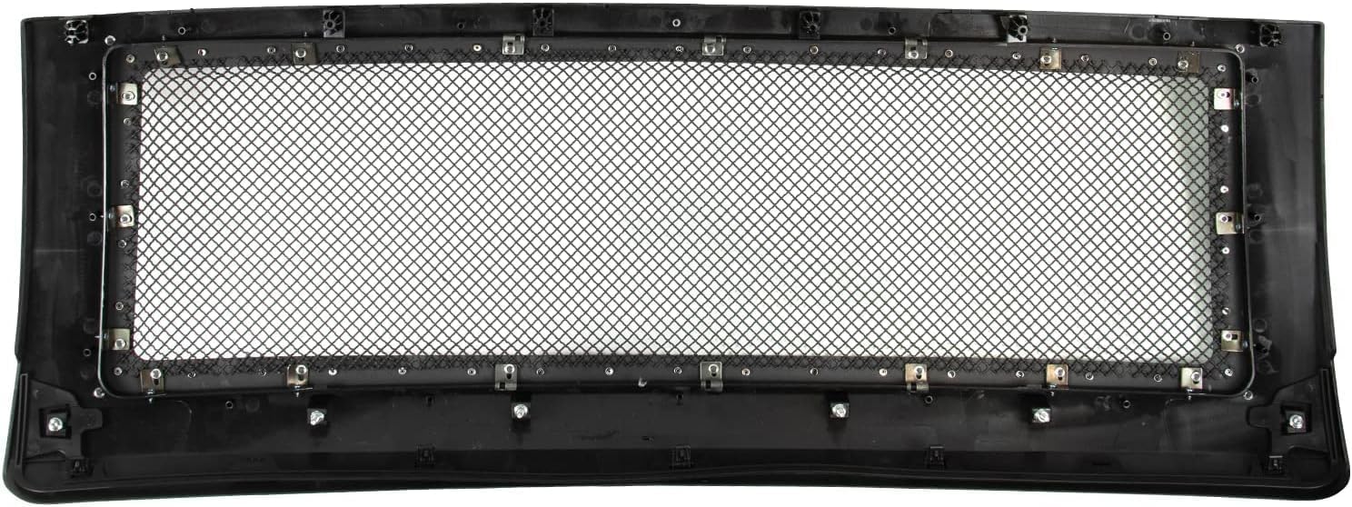 Gloss Black Rivet Style Wire Grille Front Grille Compatible with 2009 2010 2011 2012 2013 2014 Ford F 150