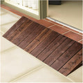 4in/7in/8in/10in Rise Wood Non-Slip Threshold Ramps for Doorways Mobility Scooter Ramp Non-Slip Surface for Wheelchairs