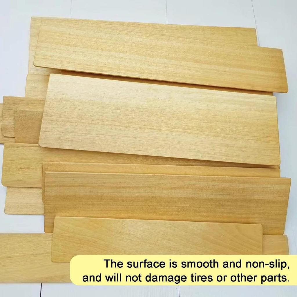 Wooden Threshold Ramp, Wheelchair Ramp, 1100 lbs Capacity, for Sweeping Robot Stroller Scooter, Steps, Stairs, Entry, Threshold, Doorways(60x25x5cm/23.6x9.8x2in)