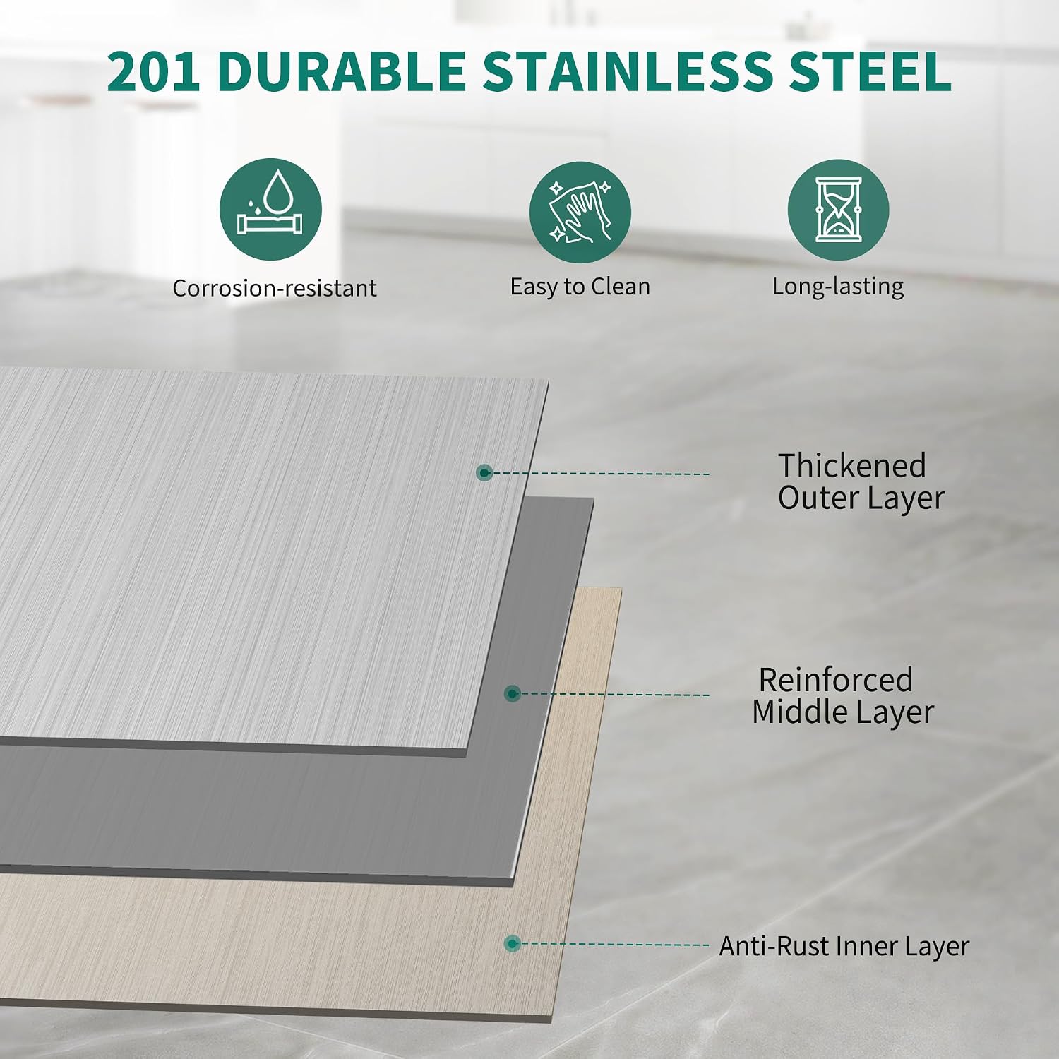 YITAHOME 30' x 24' Stainless Steel Table with Wheels for Prep & Work with Backsplash, NSF Metal Table Prep Table with Undershelf for Home Kitchen Restaurant Garage Warehouse