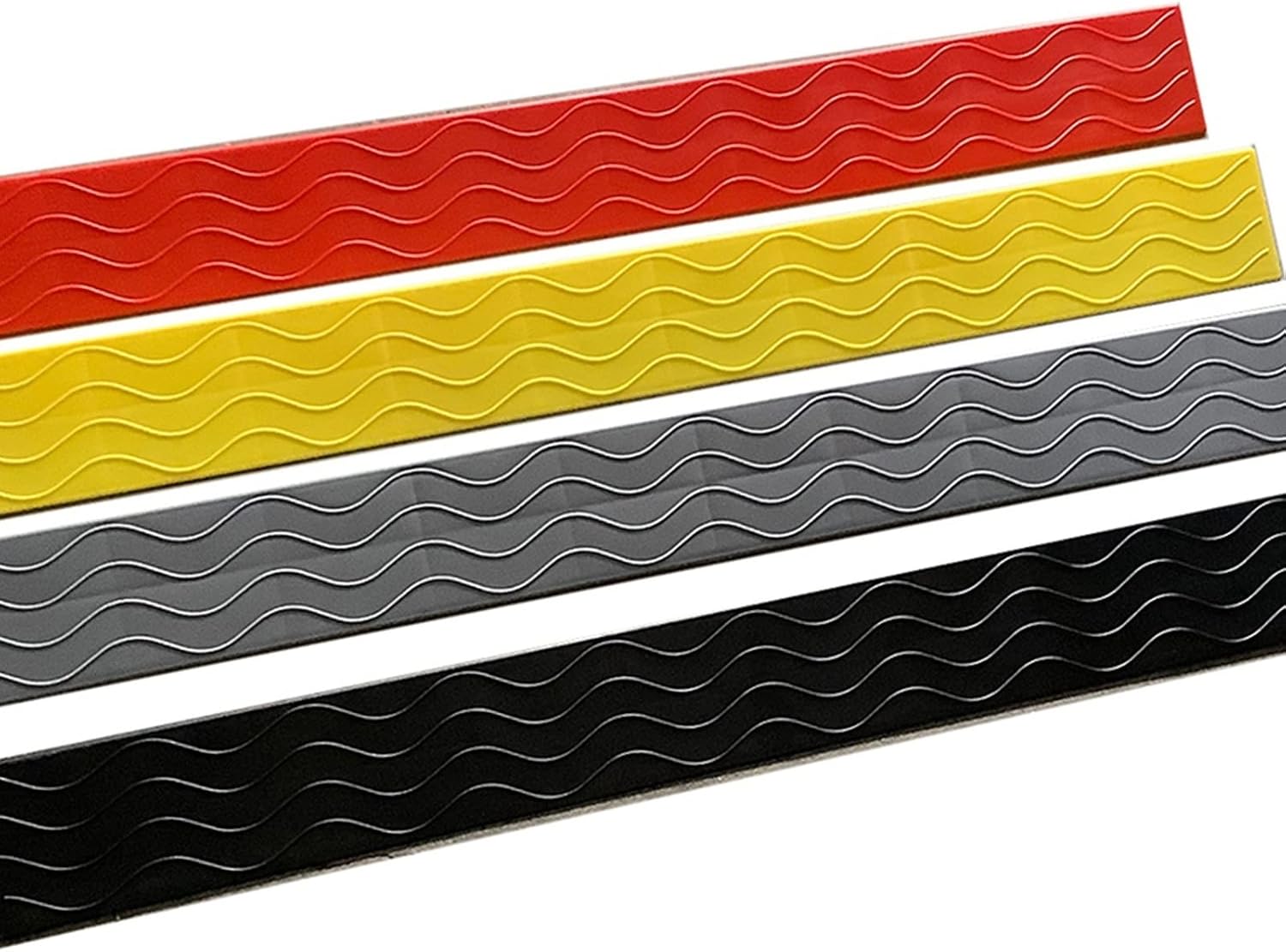 Threshold Ramp Used for Thresholds, Doorways and Bathroom, for Self-Balancing Hoverboards, Power Chairs, and Mobility Scooters (Color : Yellow, Size : 3.5cm)