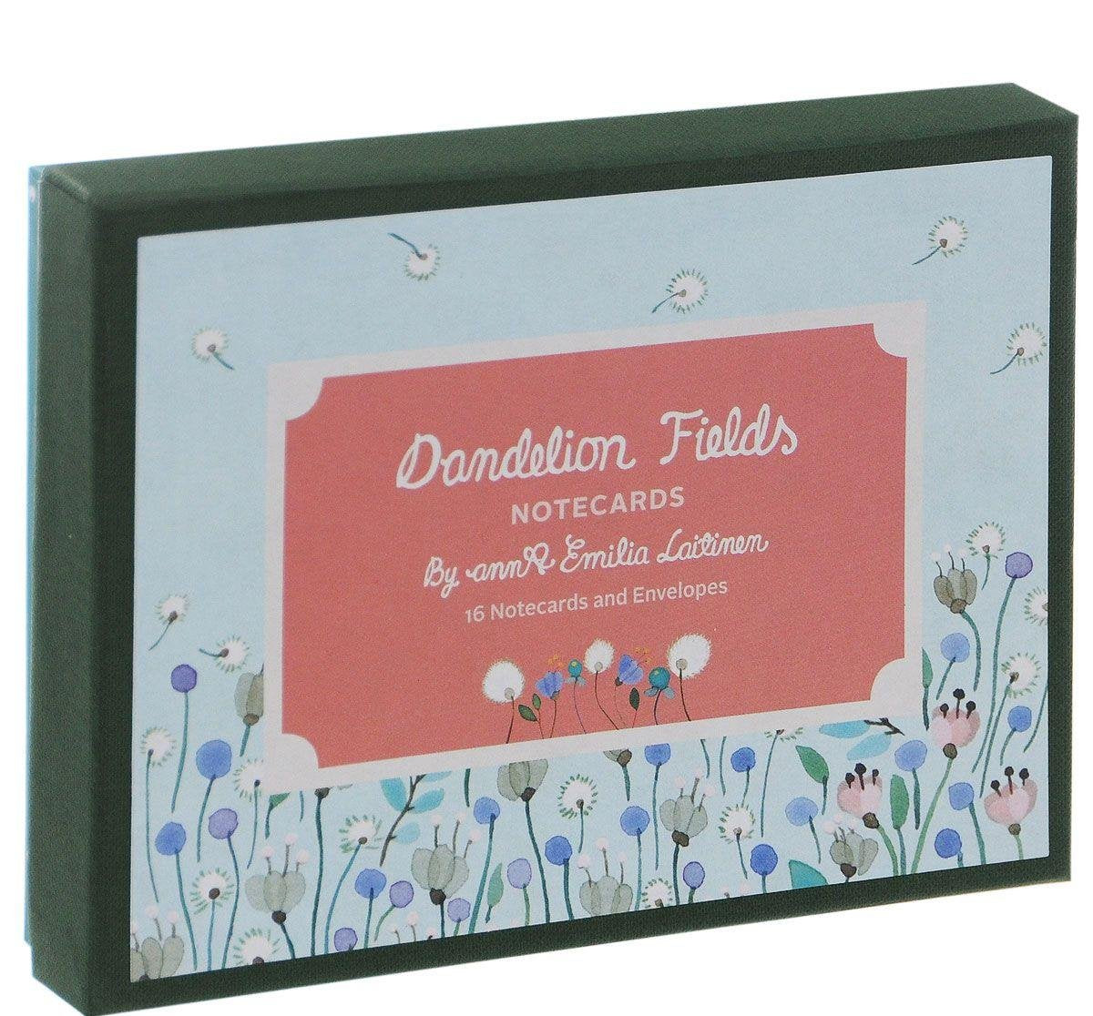 Dandelion Fields Notecards: 16 Notecards and Envelopes