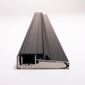 Heavy Duty Black Aluminum Outswing Door Threshold – 4-9/16' Width x 1-3/8' Height – Weatherproof, Energy Efficient, Easy Install – Commercial & Residential Use (48 inch)