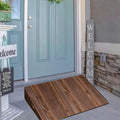 Threshold Ramp, Curb Ramp, Doorway Ramp for Elderly, Wooden Threshold Ramp Rise Portable Slope for Wheelchairs Walker Entrance