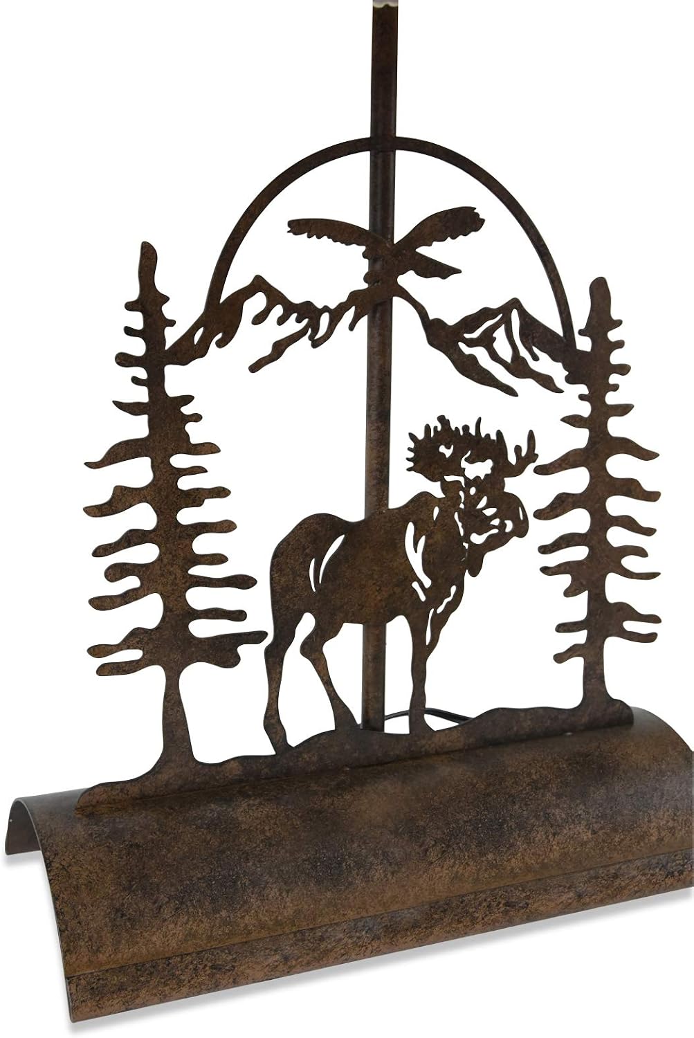 Muskoka Lifestyle Products Moose Table Lamp-Rustic Patina 26'