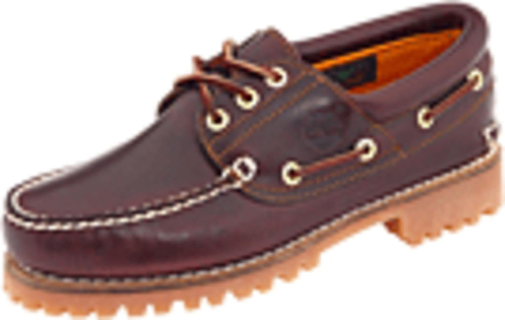 Timberland Men's Authentic 3-Eye Lug Handsewn Boat Shoes