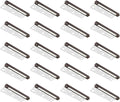 GKOLED 20 Pack 6.8 Inches LED Hardscape Lights, Low Voltage Retaining Wall Light Waterproof, 12V AC/DC Landscape Lighting, 1.5W 2700K, Classic Step Lights Outdoor, Die-cast Aluminum Housing