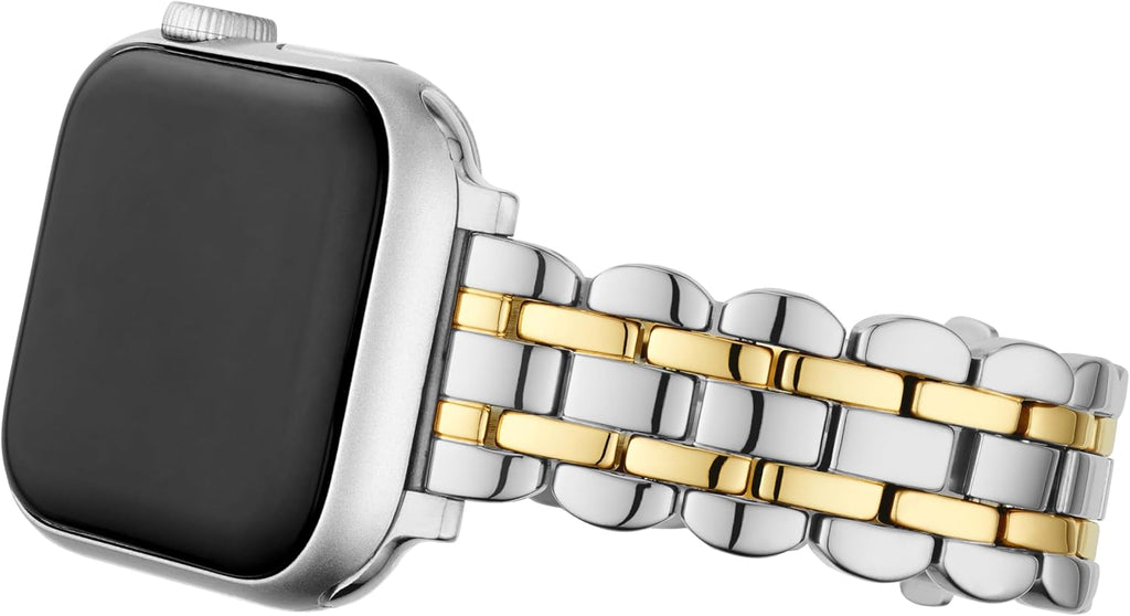 kate spade new york Designer Interchangeable Stainless Steel Band Compatible with Your 38/40/41mm Apple Watch Series 9/8/7/6/5/4/3/2/1/SE