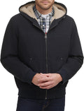 Levi's Men's Workwear Cotton Canvas Hooded Bomber Jacket