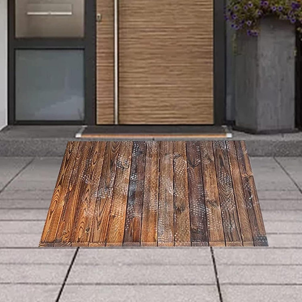 Threshold Ramp Driveway Wooden Threshold Ramps, 4/7/8/10 Inch Rise Garage Door Doorways Steps Threshold, for Garage, Patio Door & Shed(23.6x19.7x3.9in)