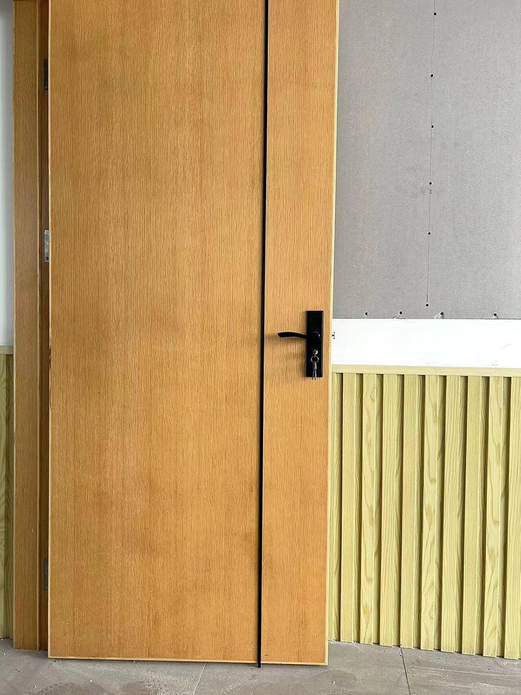 Extra Narrow Metal Floor Divider Cover Transition Strip Black Room Strip,T-Shaped Seam Joining for Door Threshold and Flooring Gaps (W 1 3/10 in/33mm,48 in/122cm)