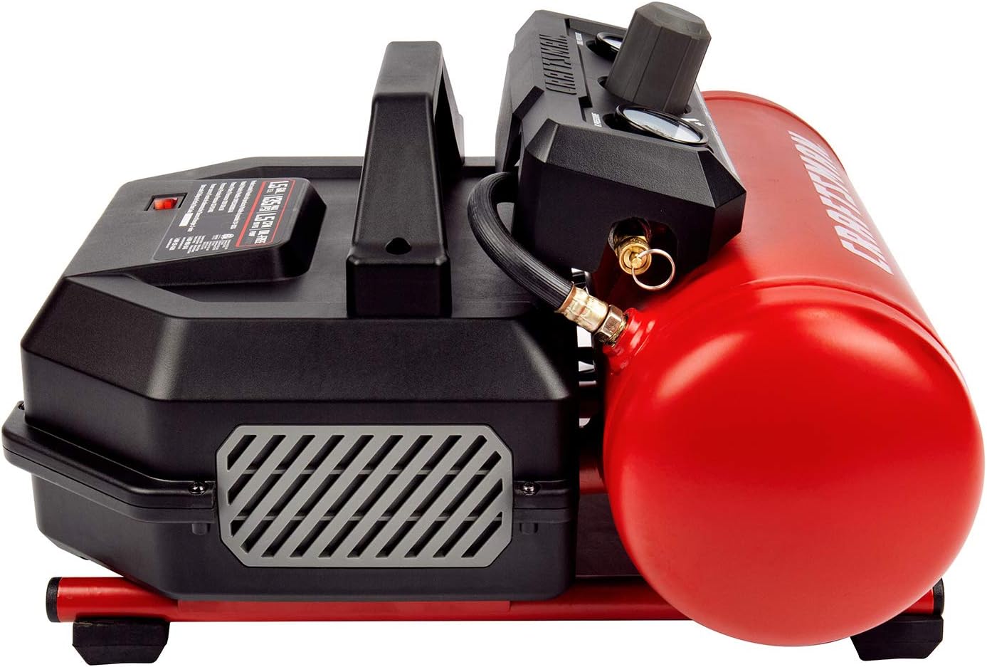 Craftsman Air Compressor 1.5 Gallon Portable, 3/4 HP, 1.5 CFM@90PSI, Max 125 PSI, Oil Free, Lightweight Air Compressor for DIY Workshop, Small Project