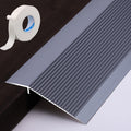 Floor Transition Strip for Gap, Adhesive Floor Transition Strips Extra Wide 10cm/4', Hard Wood Floor Edge Trim Metal Aluminum, Anti Skid Doorway Flooring Reducer, Easy to Install ( Color : #3 , Size :