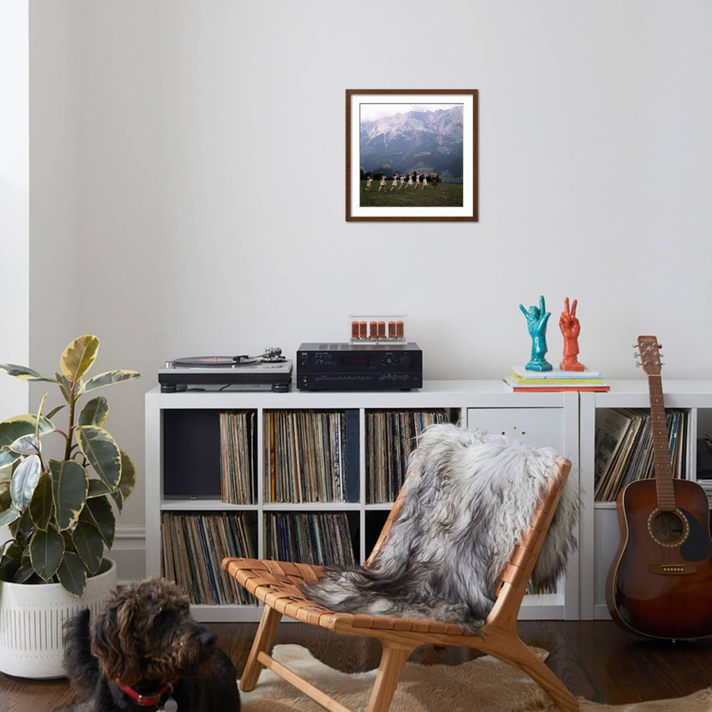 ART.COM Wall Premium Photographic Print The Sound of Music, 1965 on Brown Frame, 21' x 21'