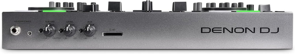 Denon DJ PRIME GO+ Portable DJ Controller and Mixer with Stem Separation, 2 Decks, Wi-Fi Streaming, Bluetooth, Lights Control, 7' Screen and Battery