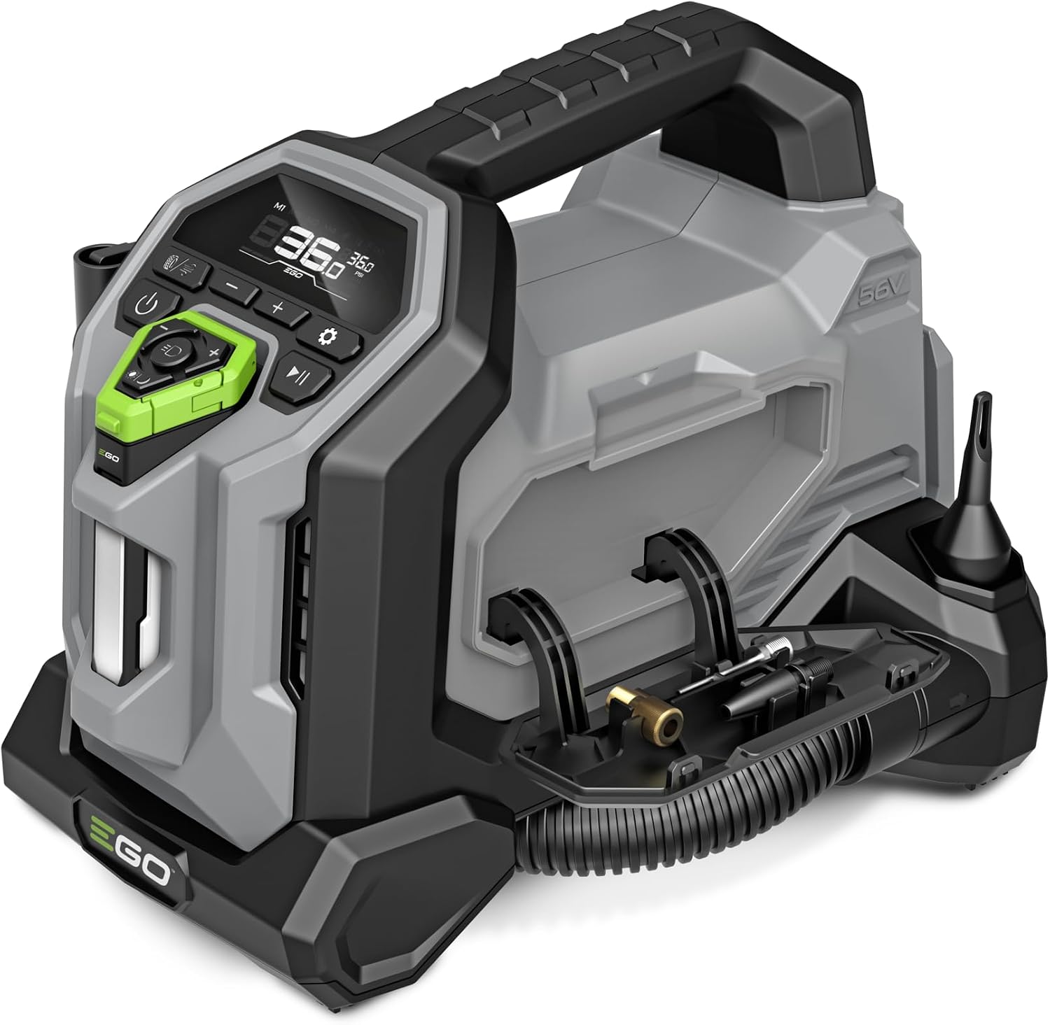 EGO POWER+ 160 PSI Compact Inflator for Automotive, Home, Sport, Portable Air Compressor, Battery and Charger Not Included - IF1600