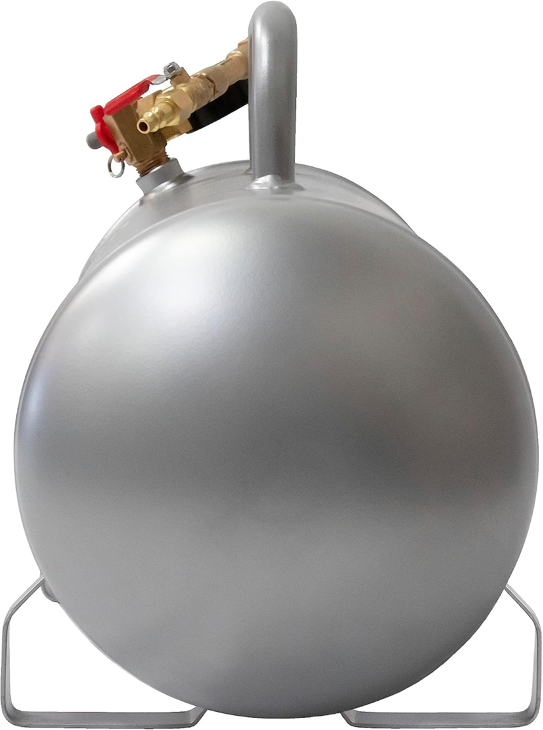 California Air Tools CAT-AUX05A Lightweight Portable Aluminum Air Tank, 5 Gallon, Silver