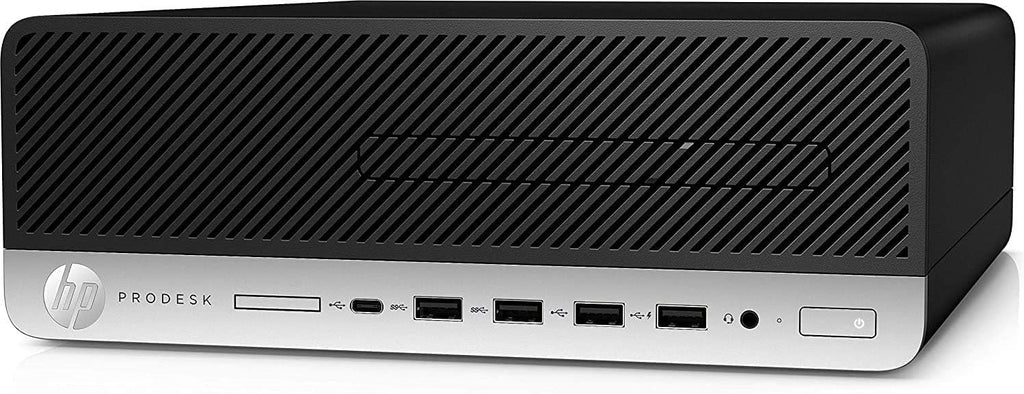 HP ProDesk 600 G4 SFF Desktop PC, Core i5-8500, 8 GB RAM, 256 GB SSD, Keyboard & Mouse, USB WiFi, USB BT, Windows 11 Pro (Renewed)
