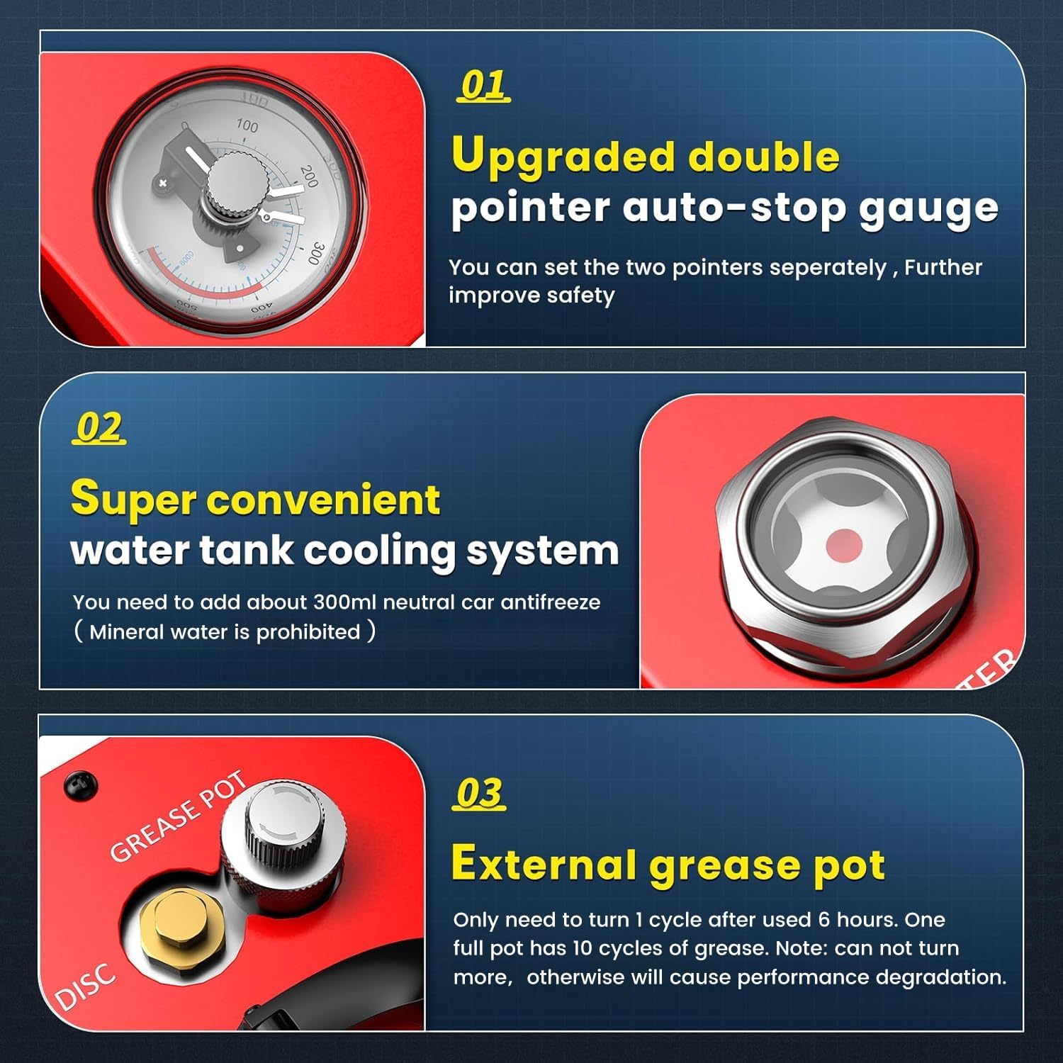 GX PUMP GX-E-CS4 PCP Air Compressor, 350W Powerful Motor,Max 5800Psi/40Mpa | Portable 12V Auto Stop PCP Compressor ,Water and Fan Cooling, 5 Hours Continous Work, Paintball Air Compressor