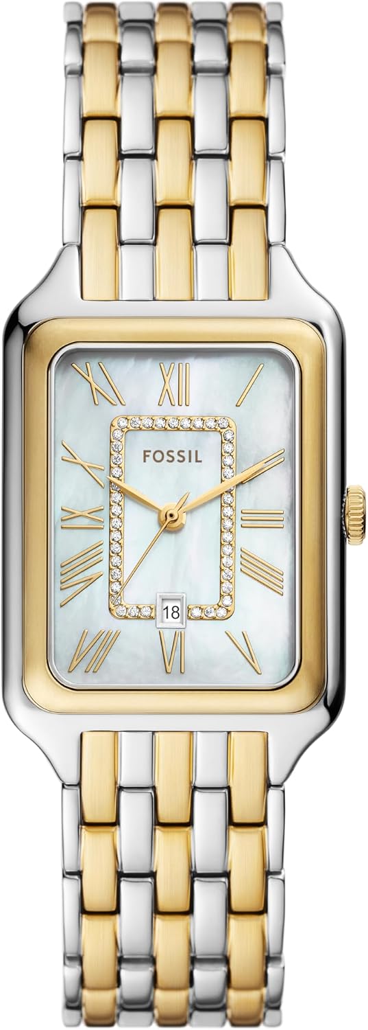 Fossil Women's Watch, Raquel Quartz Stainless Steel Watch for Women