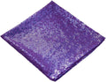 50 pcs 20-Inch Purple Sequins Napkins - for Wedding Party Restaurant Holiday Dinner
