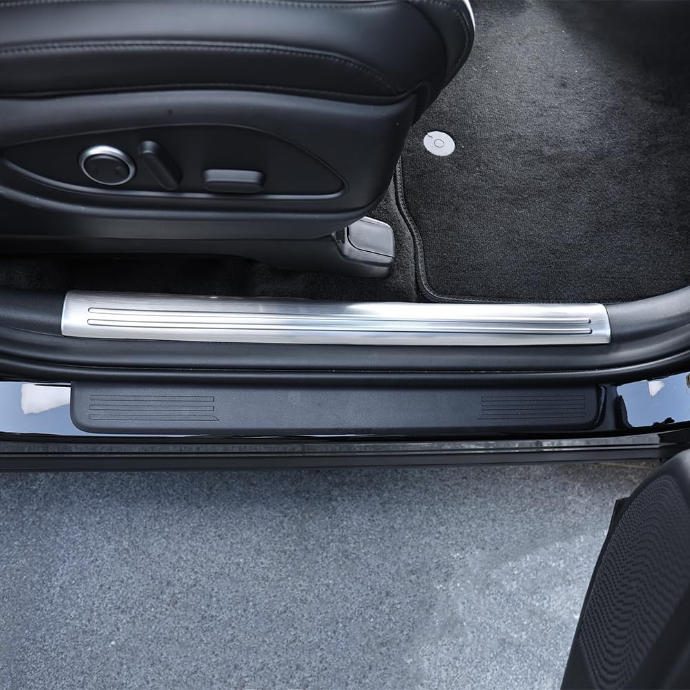 Cnaurda ABS Exterior Mirror Cover, Side Rear View Mirror Cover Trim Kits Compatible with Hyundai Palisade LX3 2026 LHD/RHD Exterior Accessories (Silver)