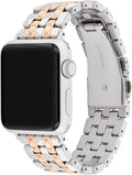 COACH Apple Watch Strap, Compatible with Apple Watch 38mm, 40mm, 41mm, 42mm, 44mm, and 45mm, Interchangeable Band, Create Your Unique Style