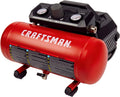 Craftsman Air Compressor 1.5 Gallon Portable, 3/4 HP, 1.5 CFM@90PSI, Max 125 PSI, Oil Free, Lightweight Air Compressor for DIY Workshop, Small Project