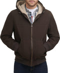 Levi's Men's Workwear Cotton Canvas Hooded Bomber Jacket