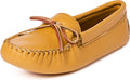 Minnetonka Men's Double Deerskin Softsole