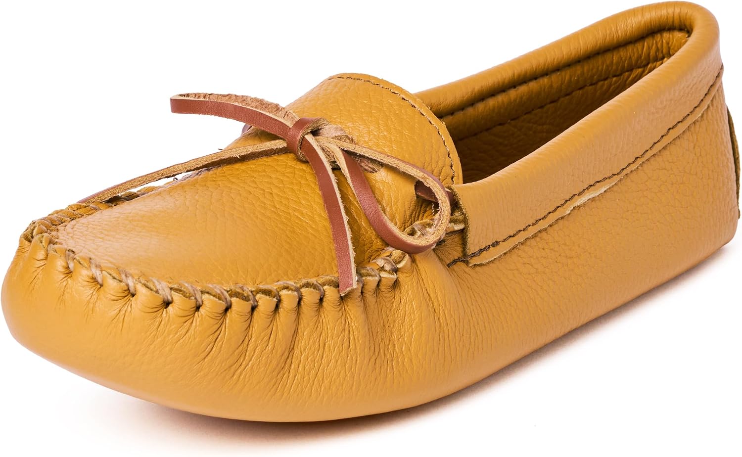Minnetonka Men's Double Deerskin Softsole