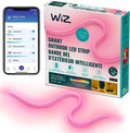 WiZ Connected 16 ft Outdoor LED Light Strip Base Kit with Plug - Flowing Multicolor LED Color-Changing Light Strip For Your Smart Home - Control App - Works with Voice