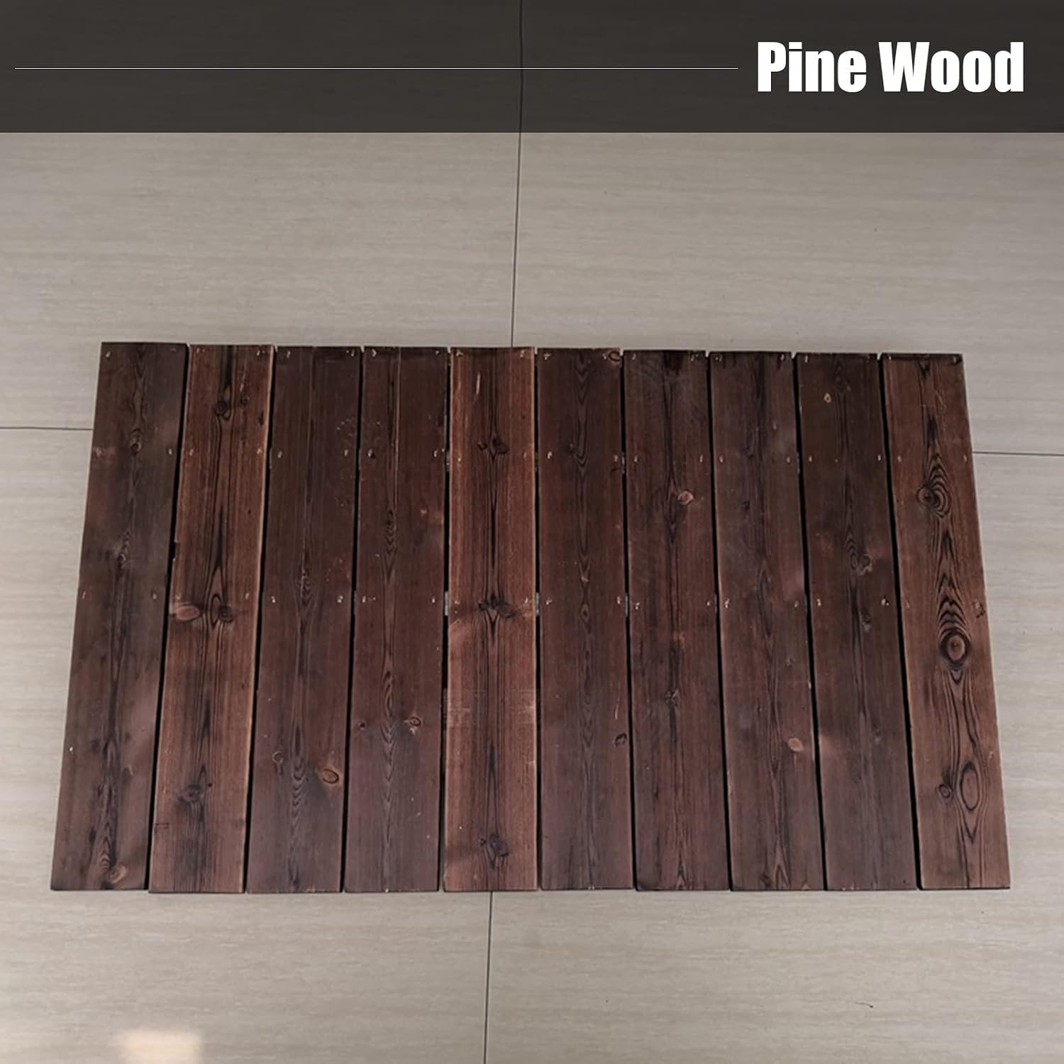 Katzowen Threshold Ramp Driveway Brown Wooden Doorway Threshold/Kerb Ramp, Non-Skid Patio Garage Bike/Motorcycle/Wheelchairs Ramps, 3.9'/7'/7.8'/9.8' High(90x18x70cm/35x7x27in)