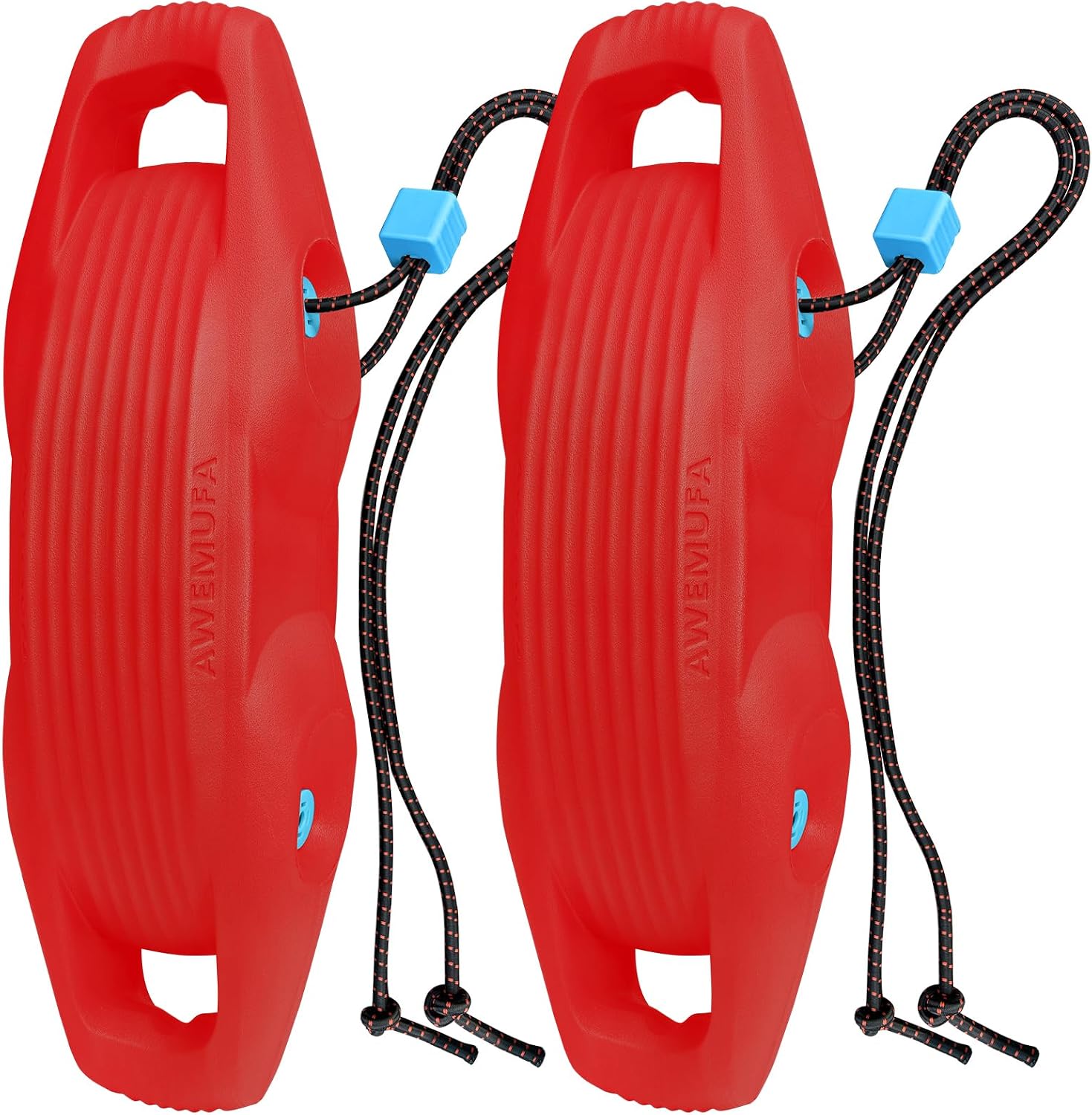 AWEMUFA Boat Fenders Easy to Install Bumper for Docking Ideal Fender for Pontoon, Bass, Jet Ski and Fishing Boats