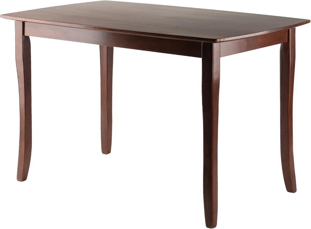 Winsome Inglewood Dining Table, Sturdy & Stylish Rectagular Table for Eating & Working in Office, Kitchen, Dining Room, Classic Home Decor Furniture