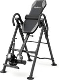 YOLEO Gravity Inversion Table for Back Pain Relief 2026 New Inversion Table w/Lumbar Support Easy to Assemble Back Stretcher Machine 300 lbs