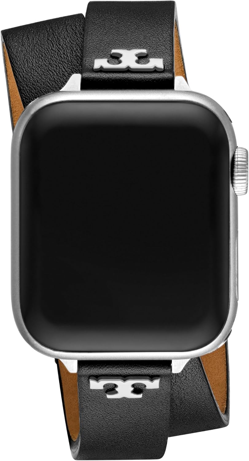 Tory Burch Women's Double T 38/40/41/42/44/45/46mm Band for Apple Watch®