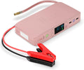 HALO Bolt Air+ 55500 Portable Car Battery Jump Starter | 100 PSI Air Compressor, 55.5Wh USB Power Bank, Emergency Floodlight & Charger, Jumps Cars SUVs & Trucks, Inflates Tires, TSA Approved — Rose