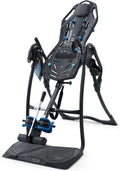 Teeter FitSpine LX9 Inversion Table, Deluxe Easy-Reach Ankle Lock, Decompression Surface for Back Pain Relief, Integrated Accessories, UL Safety Certified, Heavy-Duty 300 lb Capacity, FDA Registered