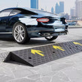 Curb ramp,Driveway ramp, Heavy Duty Automotive Ramp, 2' 4' 6' Rise Threshold for Doorway Garage Sidewalk(95x30x11 cm(37'x11.8'x4.3'))