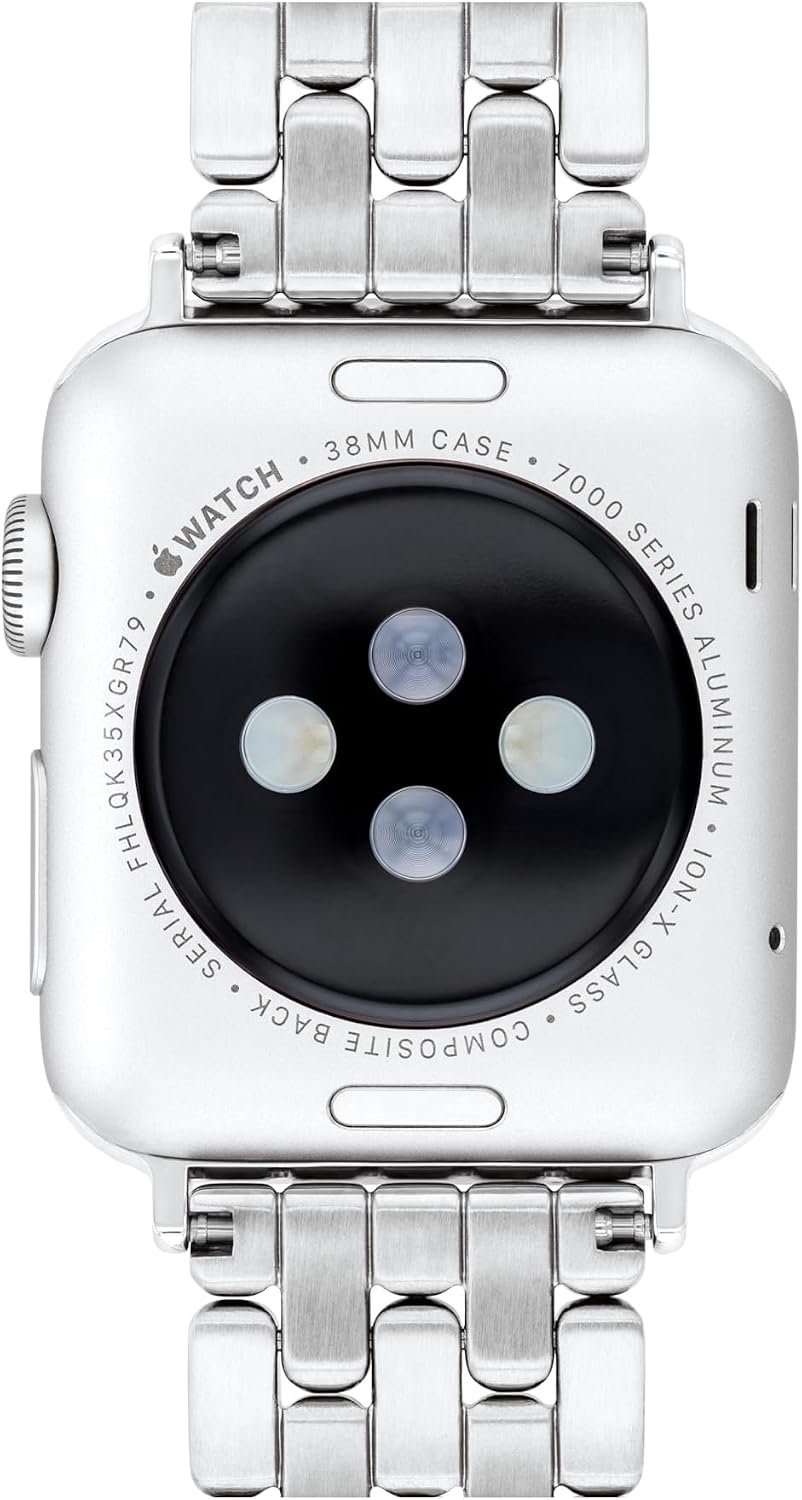 Coach Apple Watch Strap, Compatible with 38mm, 40mm, 41mm Apple Watch, Interchangeable Band, Crystal Design for a Dazzling Look, Personalize Your Style