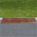 JYDQM Wheelchair Ramp Portable Curb/Kerb Ramp Brown Wooden Threshold Ramps, 3' / 5' Rise, 19.7/21.6/23.6/25.6/27.6/29.5/31/33/35/37 Inch Wide, Doorways Access(Size:48x70x12cm/18.8x27.6x5in)