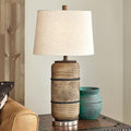 BLACK FOREST DECOR Western Elegance Table Lamp Rustic Resin Accent Lamp with Textural Detail Western Style Lighting for Lodge Ranch or Cabin Living Spaces