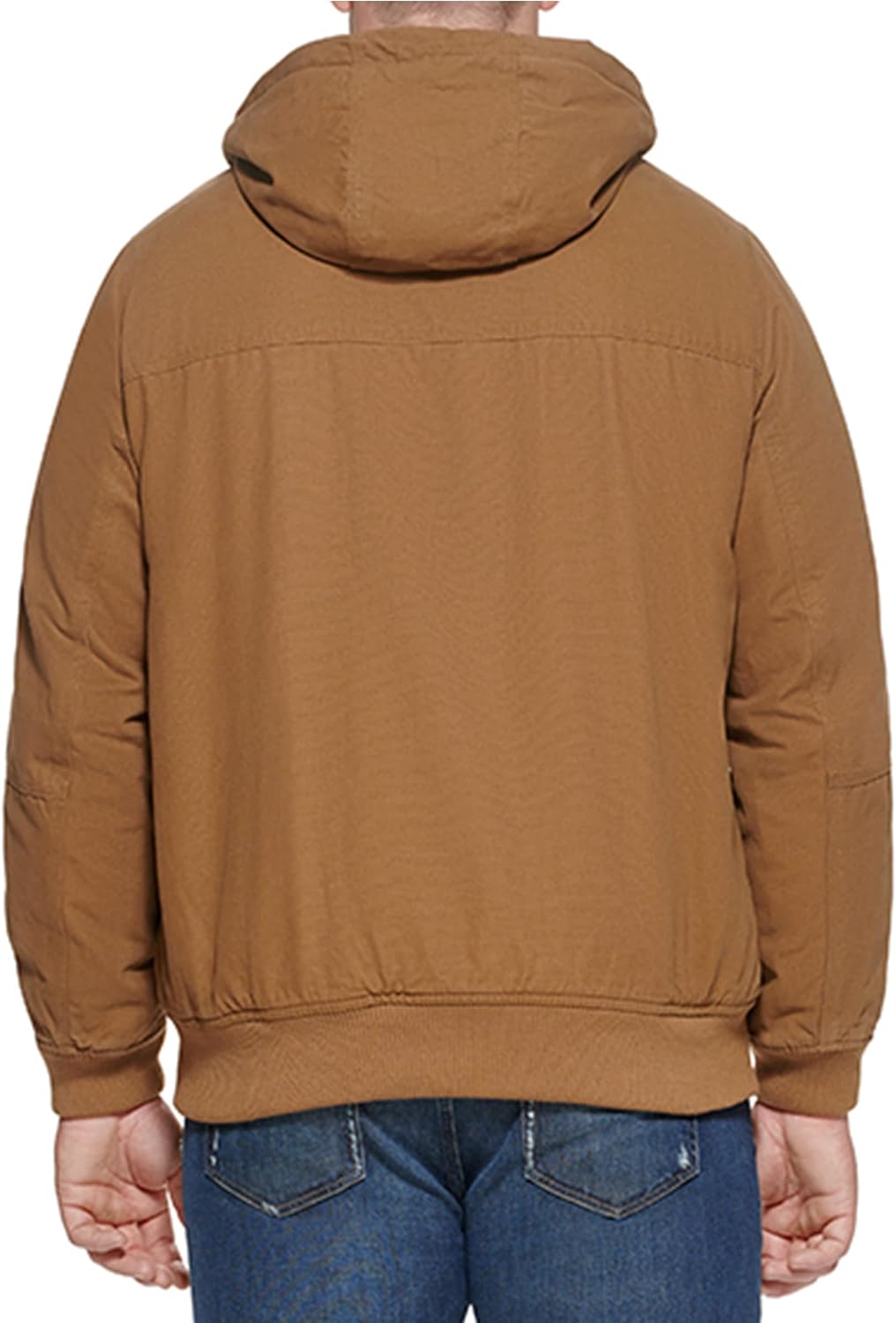 Levi's Men's Workwear Cotton Canvas Hooded Bomber Jacket