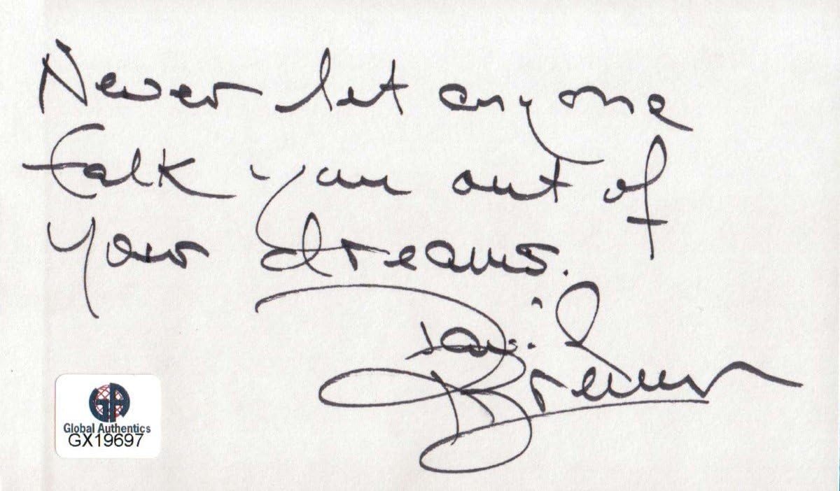 David Brenner Signed Autographed Index Card Actor Fully Inscribed GX19697