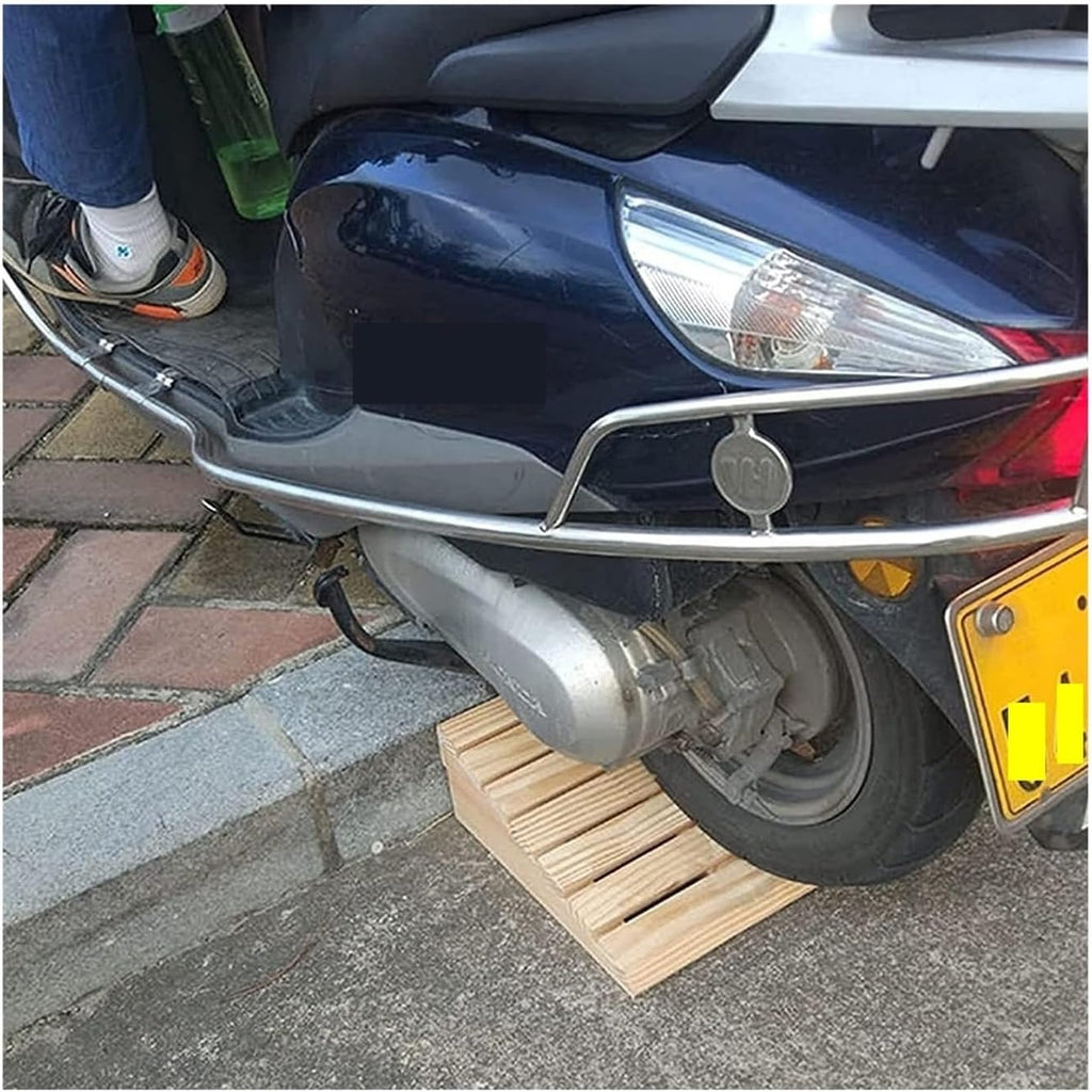 Wooden Threshold Loading Ramps, 8/10/12/15/18cm Rise Wheelchair Ramp for Doorways Stairs Patio, Portable Non-Slip Entry Ramp Cars Scooters