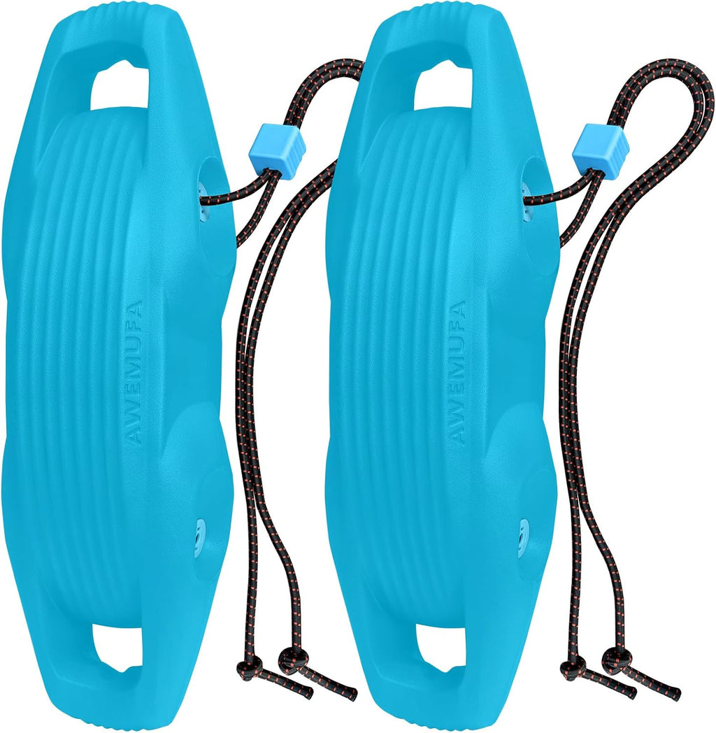AWEMUFA Boat Fenders Easy to Install Bumper for Docking Ideal Fender for Pontoon, Bass, Jet Ski and Fishing Boats