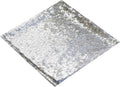50 pcs 20-Inch Silver Sequins Napkins - for Wedding Party Restaurant Holiday Dinner
