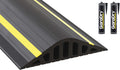 2' High Garage Door Flood Barrier Threshold Seal Kit 'GARADAM' (8'3') | Flexible PVC | Complete Kit Includes 2 Adhesives | GaraDry